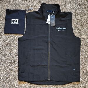 Cutter & Buck Black Men's Vest